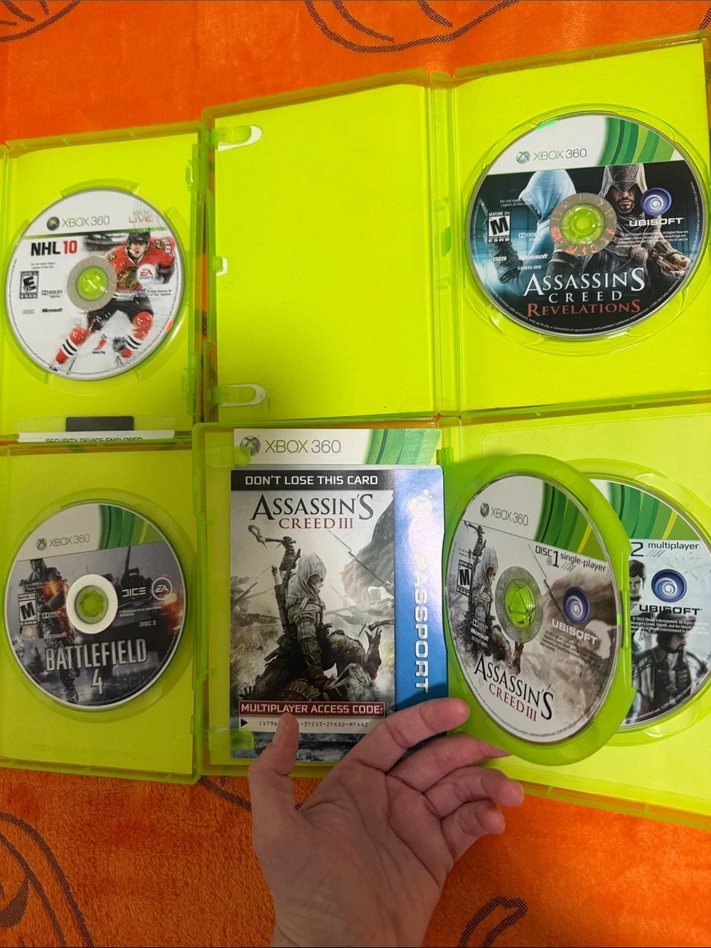 Assassin's Creed III Xbox 360 Game - (White Cover)